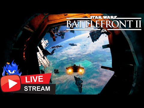 🔴 LIVE - Star Wars Battlefront 2 - Starfighter and Galactic Assault on the Menu today BOYS!