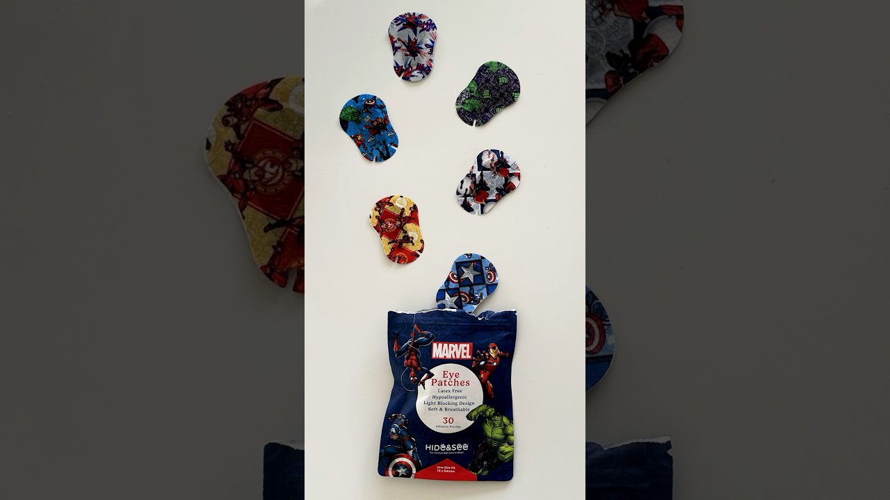 Find Your Power With Our Marvel Hide&See Eye Patches 👀