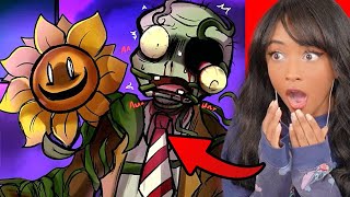 This Plants vs Zombie AU is DARK!! | The Legend of Zunflower