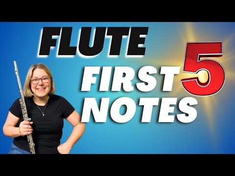 🎵 Learn the First 5 Notes on Flute! | Beginner Flute Tutorial 🎶