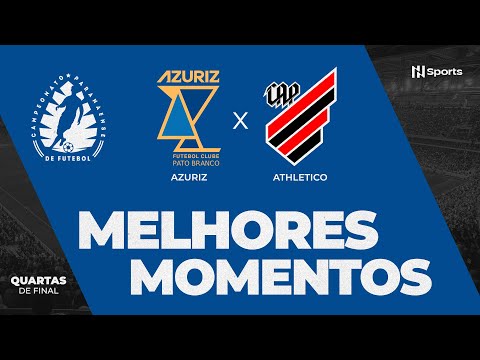 MELHORES MOMENTOS: AZURIZ 0 X 0 ATHLETICO | QUARTAS DE FINAL IDA | CAMPEONATO PARANAENSE 2025