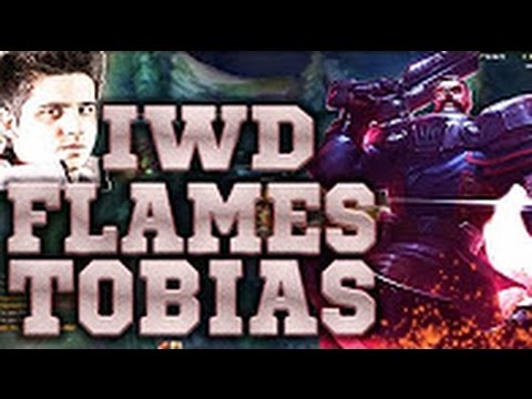 Tobias Fate GETTING FLAMED BY IWILLDOMINATE (DRAMA) - GAME HIGHLIGHTS