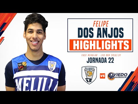 HIGHLIGHTS | Felipe Dos Anjos vs Liberbank Oviedo (ORO 18/19 - J22)