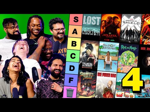 We rank every show we reacted to | MASTER Tier List (10 Year Anniversary) - Part Four