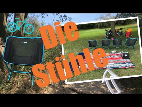 Geeignete Campingstühle für eine Fahrradtour - Infos zur Radtour 18