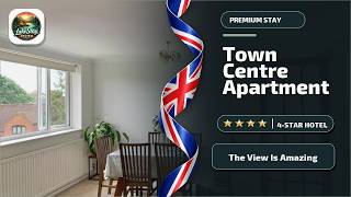 Town Centre, top floor 2 bed apartment with parking - The View Is Amazing | Stra