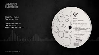 Mario Ranieri - Abstract Hymn 🎶 Official Audio