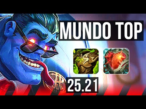 DR. MUNDO vs ILLAOI (TOP) | 7/1/7, Godlike | EUW Diamond | 25.21