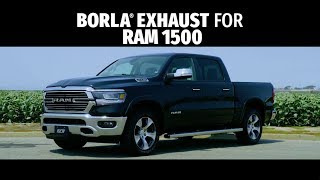 Cat-Back Exhaust System 2019 Ram 1500 5.7L 2WD/4WD - Black Tips - "Touring" Muffler - video thumbnail 4