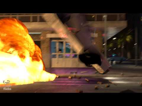 Kung Fury VFX Breakdown "Arcade Street Mayhem"