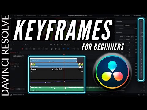 KEYFRAME Basics in DAVINCI RESOLVE 16 | Beginner Tutorial