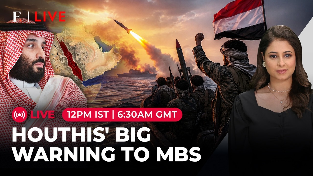LIVE: Houthis Threaten Saudi Shipping, Claim Tanker Attacks And Red Sea Blockade | Firstpost | 4K