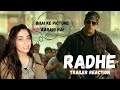 Radhe Trailer Reaction/Review | Salman Khan | Disha Patani | Randeep Hooda | Jackie Shroff