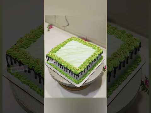 Simple cake design 🔥 easy decoration  #shortsfeed #trending #cake #shorts #decoration #reels