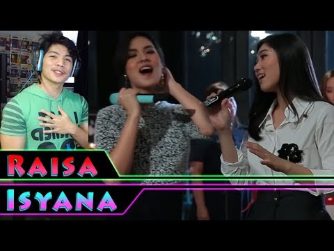 Raisa & Isyana Sarasvati - Anganku Anganmu (LIVE) - RandomPHDude Reaction