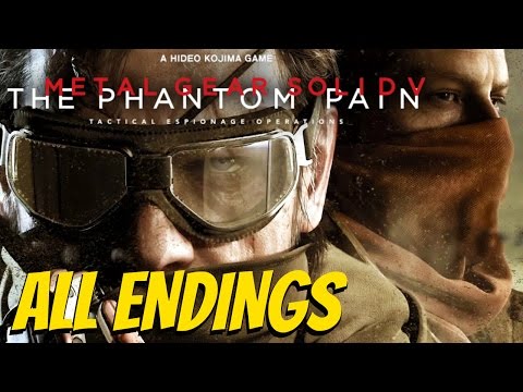 Metal Gear Solid 5 Phantom Pain - All Endings (True/Secret/Nuclear)