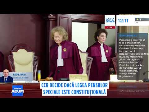 Tudorel Toader, despre decizia CCR privind pensiile magistraților: „Deja soluția e prefigurată”