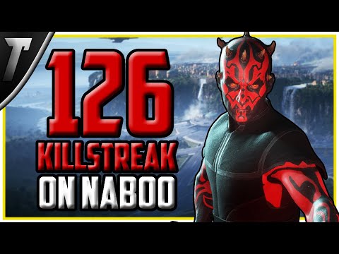 Star Wars Battlefront 2 Darth Maul OLD MASTER 126 Killstreak (Naboo)