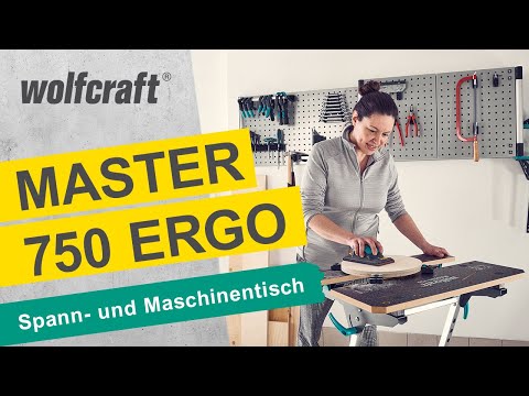 YouTube Produktvideo - Spann- und Maschinentisch MASTER 750 ERGO