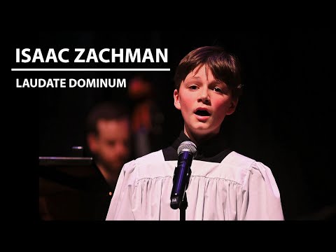 Laudate Dominum | Mozart - Isaac Zachman boy soprano (12 years)