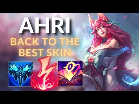 SPIRIT BLOSSOM STILL THE BEST SKIN! | Ahri Ranked Gameplay
