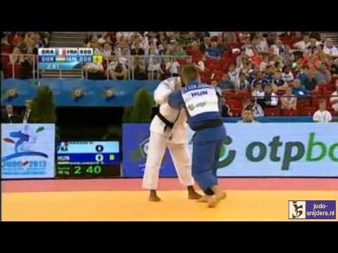 Judo 2013 European Championships Budapest: Dragin (FRA) - Gorjanacz (HUN) [-66kg]