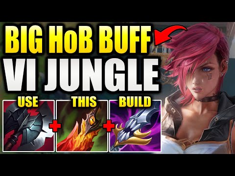 RIOT GAMES JUST BUFFED HAIL OF BLADES WHICH IS BIG FOR VI JUNGLE!