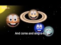 Planet Song Karaoke Version Sing Alone Yleekids Song For Children In English With Words