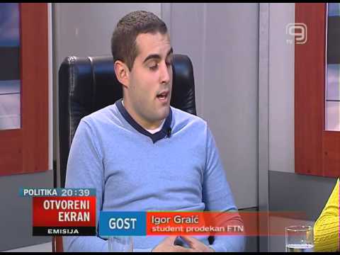 TV KANAL 9, NOVI SAD, Otvoreni ekran 08.10.2013.