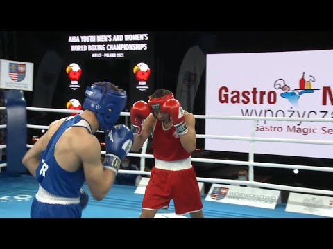 Kielce 2021 Session13B (M60kg) ROSENOV Radoslav (BUL) vs OZMEN Kerem (TUR)