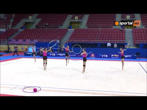 Bulgaria 5 Hoops Podium Training - World Championships Sofia 2018