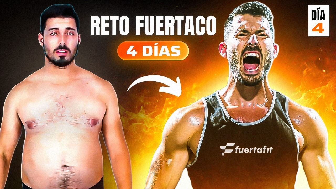 🚀 CÓMO NO ABANDONAR para CONSEGUIR TU CAMBIO FÍSICO + RUTINA CARDIO - [RETO FUERTACO DÍA 4]