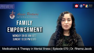 Medications & Therapy in Mental Illness