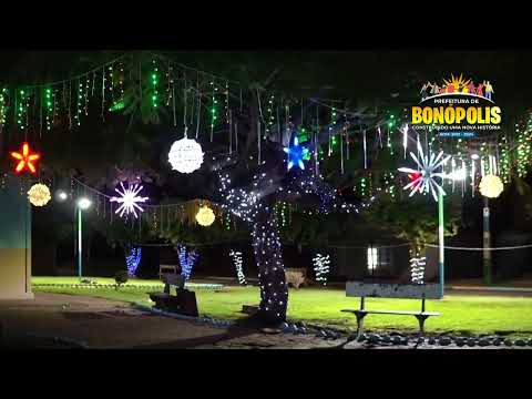 DECORAÇÃO DE NATAL BONOPOLIS - GOIAS