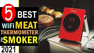 Best Meat Thermometer for Smoker 2021 🏆 Top 5 Best Wireless 