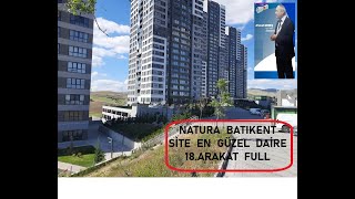 Lüks Daire Ankara Yenimahalle Natura Batıkent Site Ahmet Memiş Emlak G