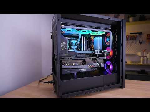 Corsair X MSI Watercooling Build with  i9 13900k  RTX 4090 | Corsair 5000D  | pc build | pc setup