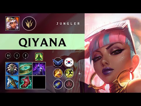 Qiyana Jungle vs Viego - KR Diamond Patch 26.02