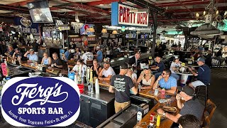 Ein kurzer Abstecher zu Ferg’s Sports Bar & Grill in St. Petersburg, Florida, ge