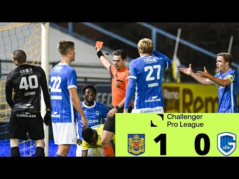 SK Beveren - Jong Genk: (1)-0 Goal: Thierno Barry