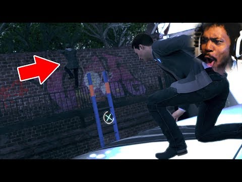 OMGOSH.. BEST CHASE SCENE IN THE GAME | Detroit: Become Human (Part 5)