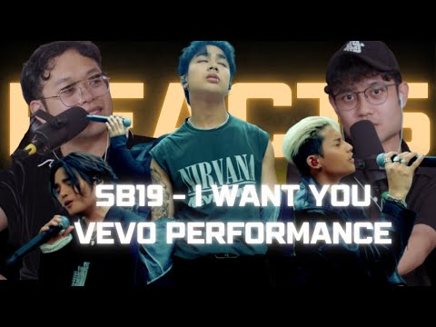 SB19 - I WANT YOU (VEVO LIVE Performance) | DKSK REACTION