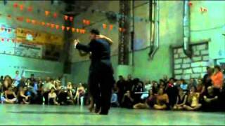 Fabian Peralta y Lorena Ermocida en La Milonga del Moran 04/04