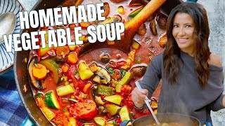 EASY Homemade Vegetable Soup: My favorite way to detox!