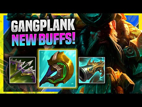 THIS KOREAN CHALLENGER TRIES GANGPLANK WITH NEW BUFFS! - Challenger Plays Gangplank Top vs Lucian!