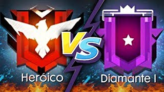 HEROICO Y DIAMANTE A LA FINAL ?? FREE FIRE EN VIVO | Kenai V BOT