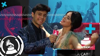 Camila Cabello y Mario Ruiz: un intercambio de gestos curiosos en Latin GRAMMY