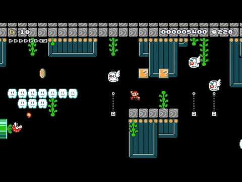 Perilous Plant Palace by JungleB 一SUPER MARIO MAKER一 No Commentary 1AK