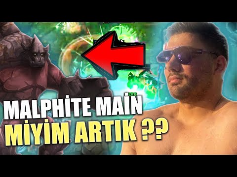 MALPHİTE MAİN OLSAYDIM NE OLURDU ??! | Zedxsmurf