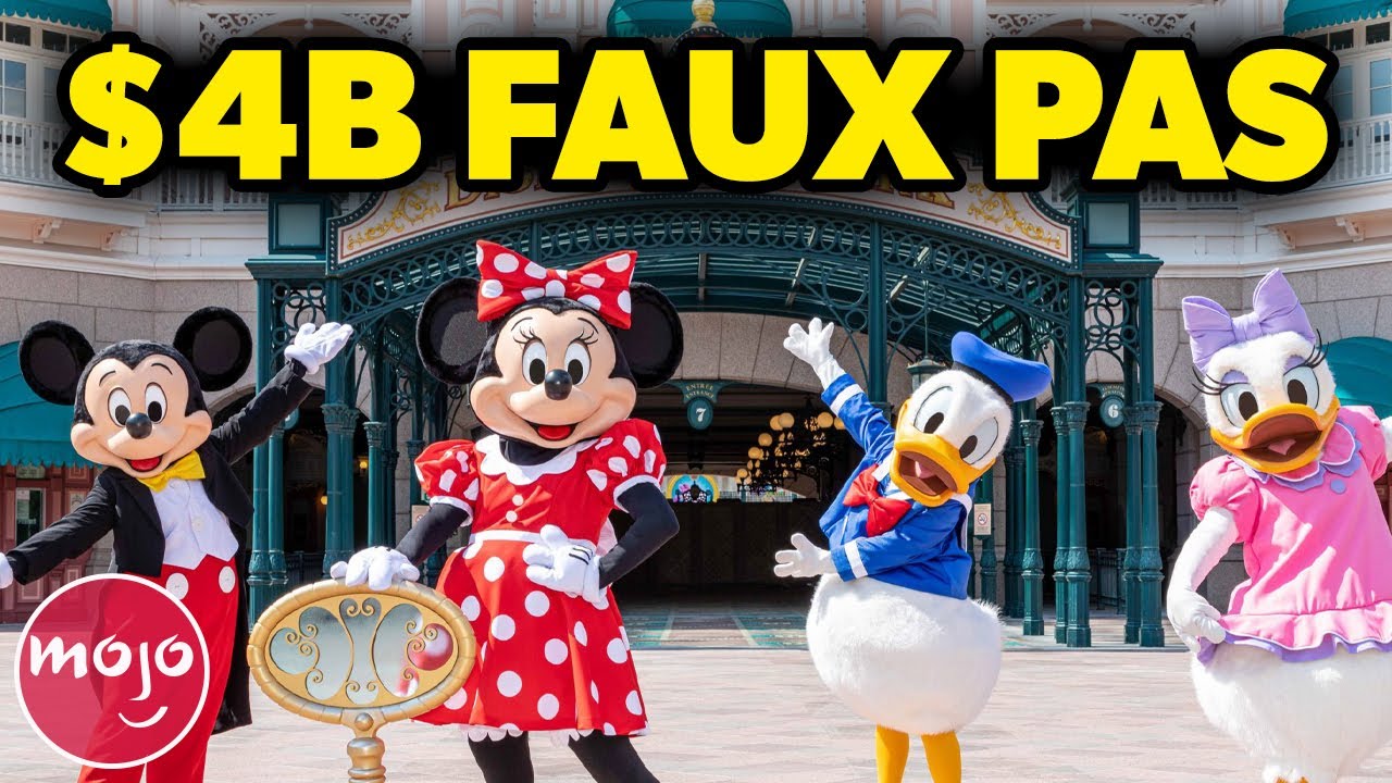 Top 10 Most Expensive Disney Theme Park Disasters